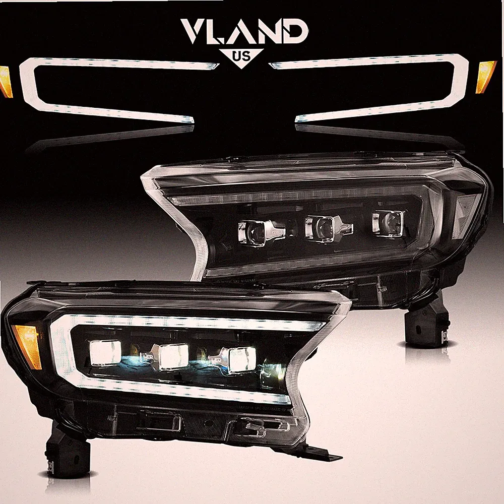 LED Projektor Scheinwerfer Für 2015-2021 Ford Ranger (T6) Raptor Wildtrak Mit E9