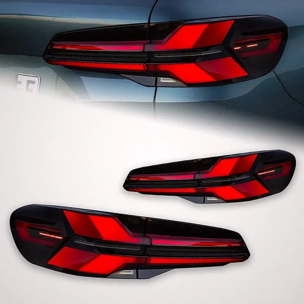 LED-Rückleuchten Rücklichter für BMW X5 G05 19-2022 Upgrade auf 2024 LCI Stil