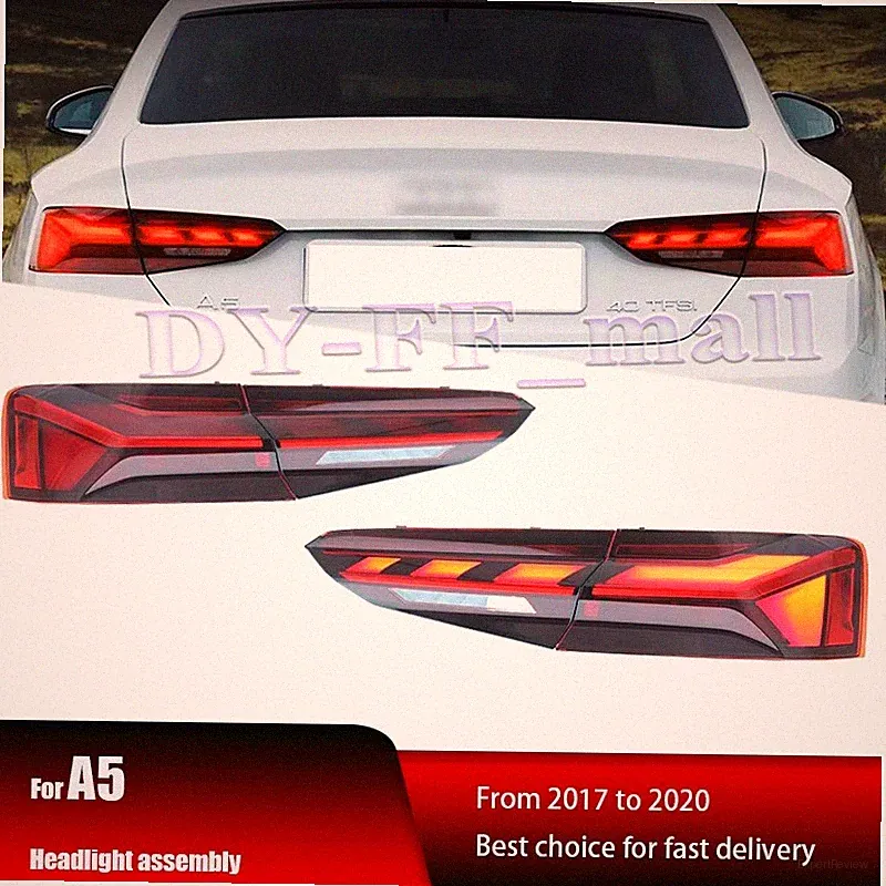 LED Rückleuchtenbaugruppe für Audi A5 2017-2020 Rücklicht mit Brems- und Blinker
