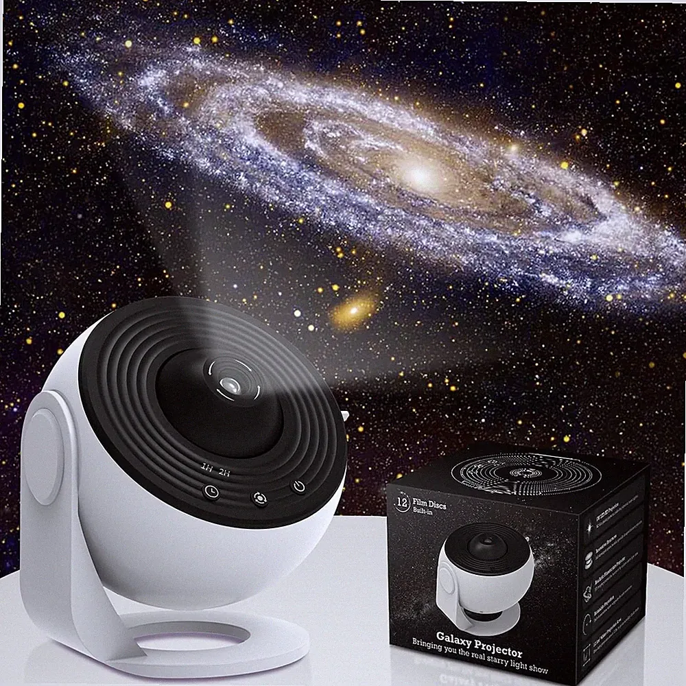 LED Sternenhimmel HD Sternenprojektor Lampe Nebula Planetarium Nachtlichte