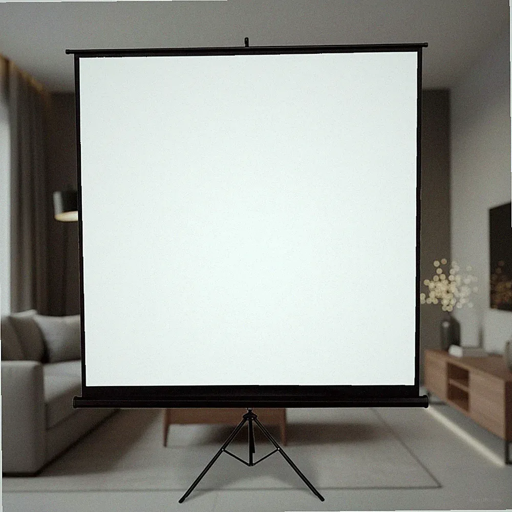 Leinwand Stativ 203x203CM Beamer Heimkino Beamerleinwand Projektionsleinwand 🎞️