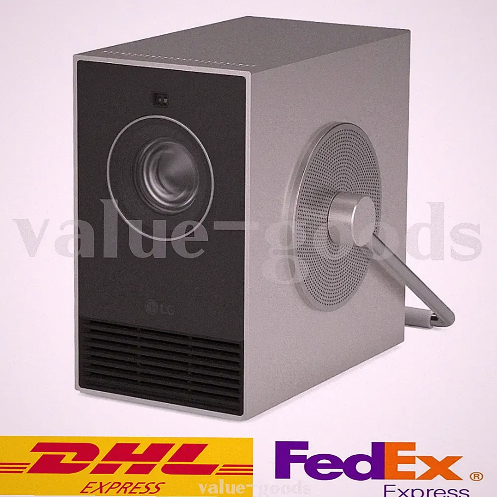 LG CineBeam Qube HU710PB 4K RGB Laser Projektor 120" 500 ANSI Heimkino