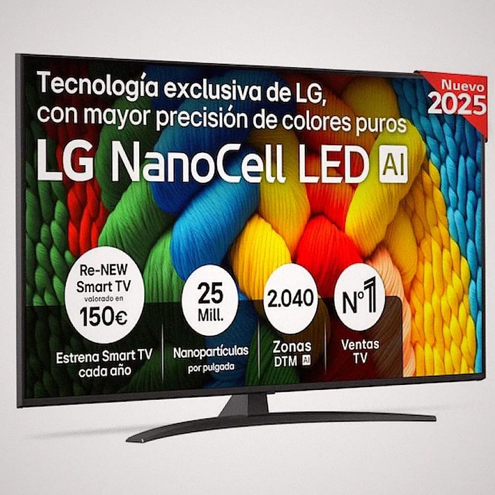LG NanoCell 55NANO81A6A 139,7 cm (55 Zoll) 4K-LED-TV