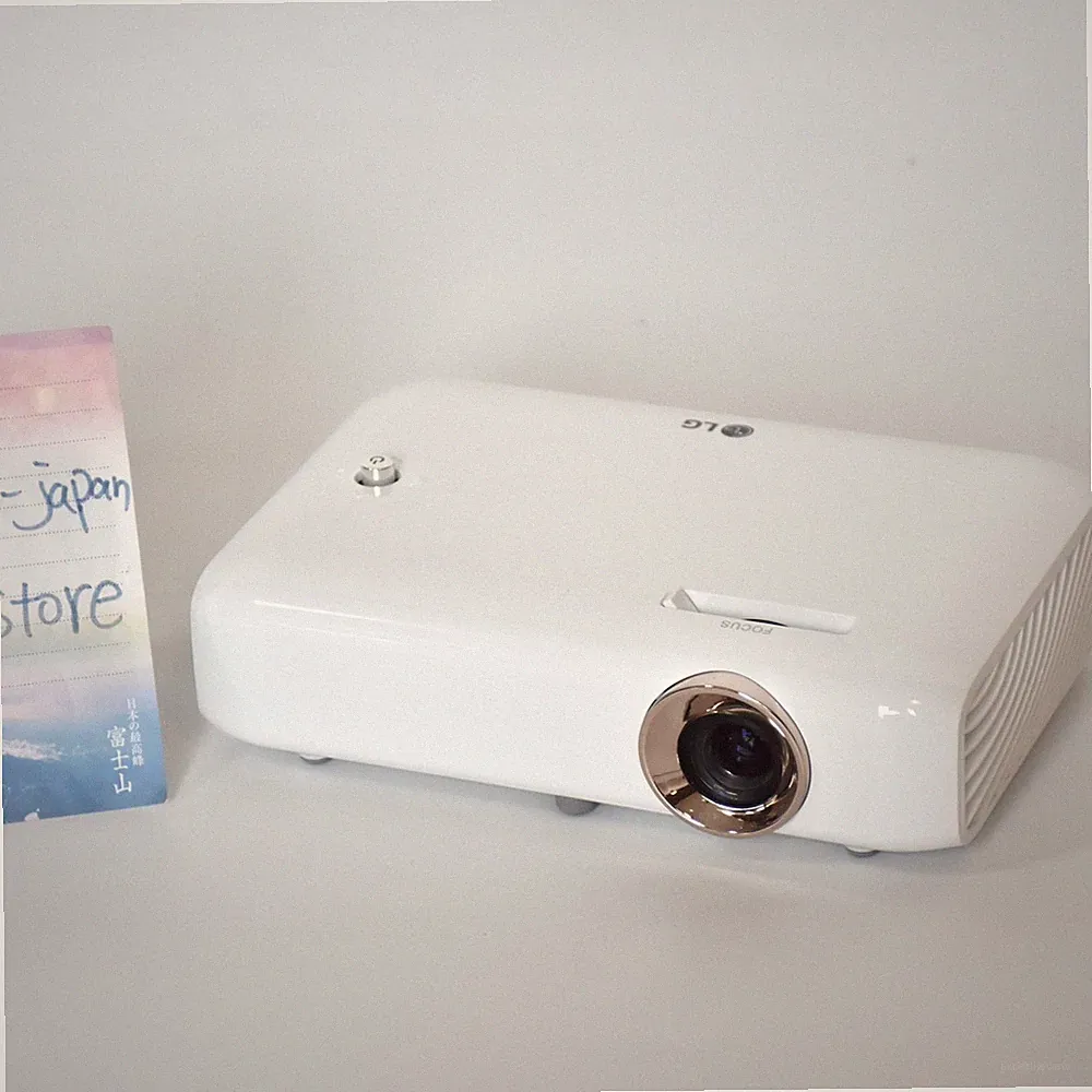 LG PH550G LED tragbarer Mini-Projektor kabelloser Bildschirm aus Japan funkti...