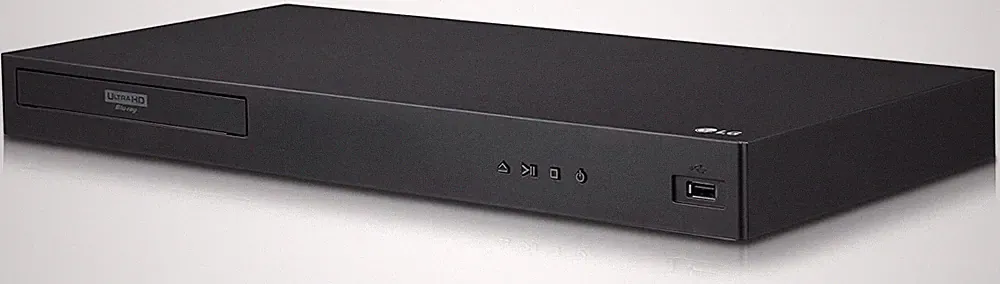 LG UBK90 | Blu-ray Player | 4K | Dolby Atmos | HDR | Schwarz | SEHR GUT