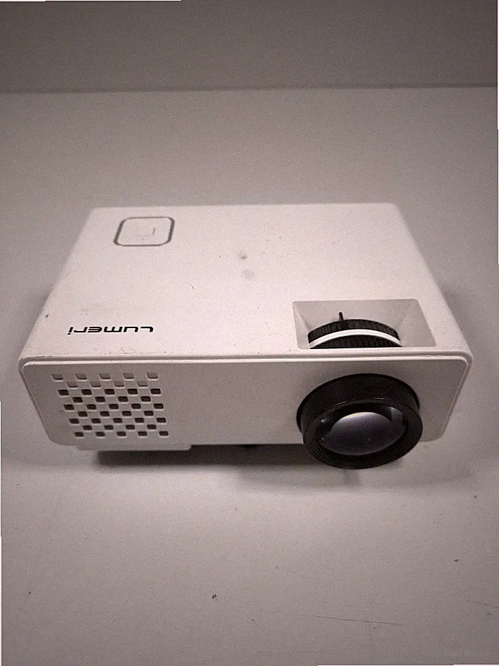 Lumeri V280-W LED Projektor Weiß – Gebraucht, Ungetestet, Ohne Zubehör