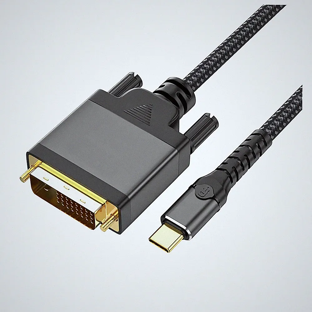 M59 USB-C auf DVI 24+1 Kabel Adapter 4K HDTV Projektor Monitor USB 3.1 Typ C, 2m
