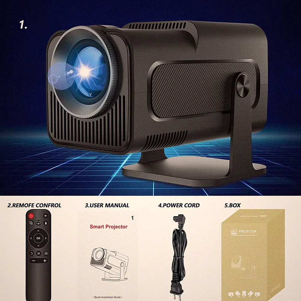 Magcubic 4K Android 11, 1920*1080P Cinema portable Projektor upgraded HY300