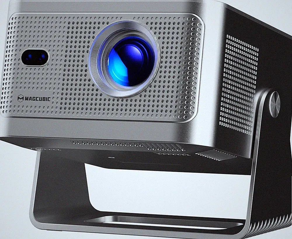 Magcubic Beamer 4K, Native1080P Mini Beamer mit WiFi 5, Bluetooth
