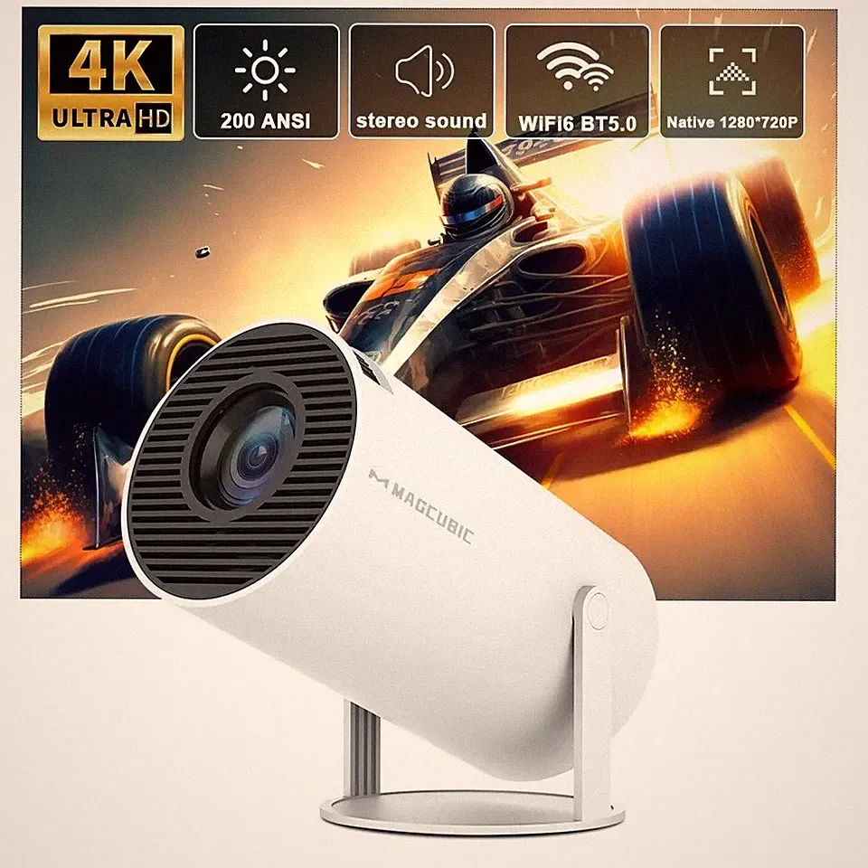 Magcubic Beamer Hy300 4K Android 11 H713 BT5.0 Heimkino Kino 1080P