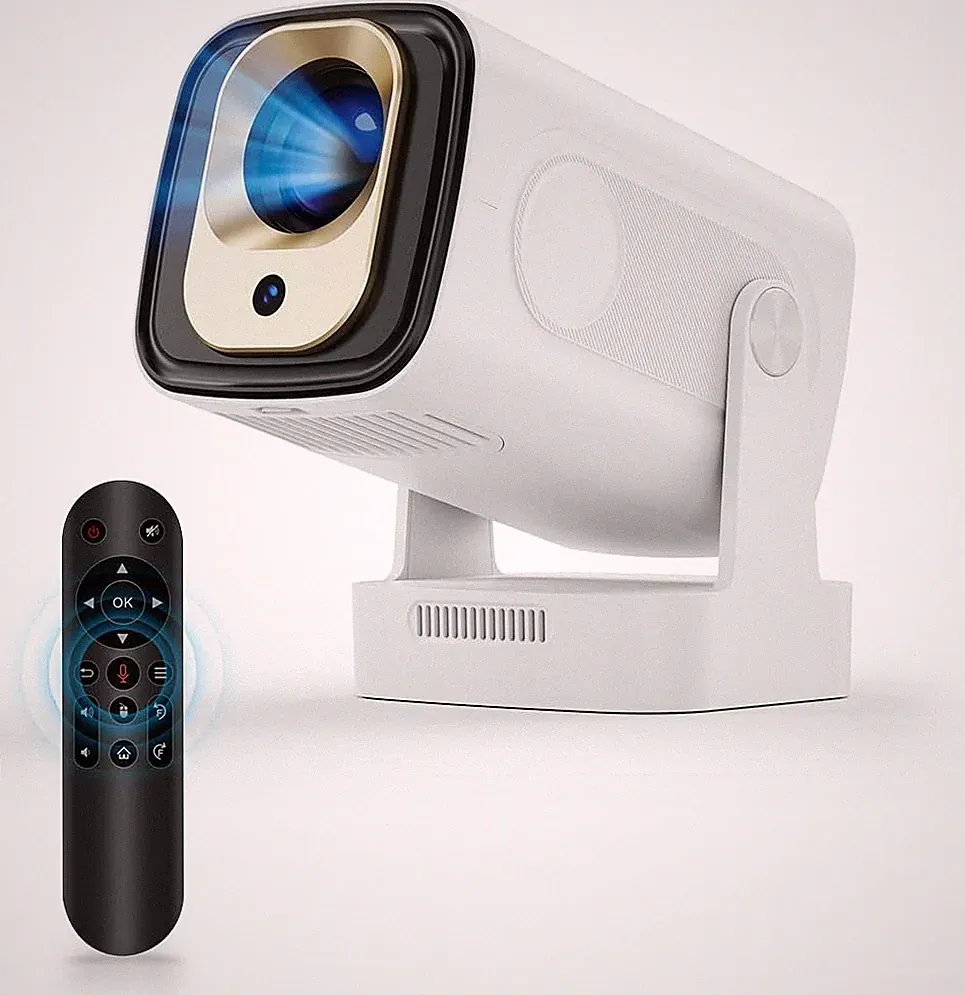 Magcubic Beamer, HY310 Mini Beamer 4K Unterstützung 1080P Autofokus Projektor