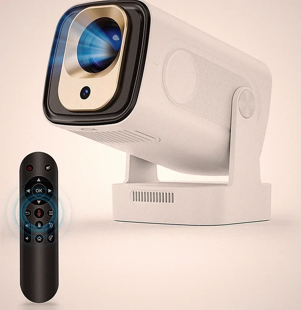 Magcubic Beamer, HY310 Mini Beamer 4K Unterstützung 1080P Autofokus Projektor, A