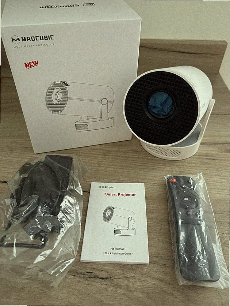 Magcubic HY300 Pro+ 8K Beamer 290ANSI Android 14 Dual WLAN H726
