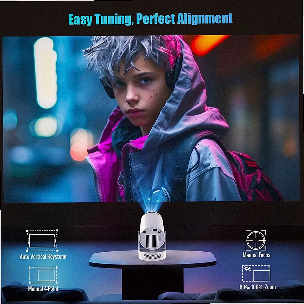 Magcubic HY300 Pro+ Beamer 4K 8000 Lumen Android 11 WiFi6 BT5.4