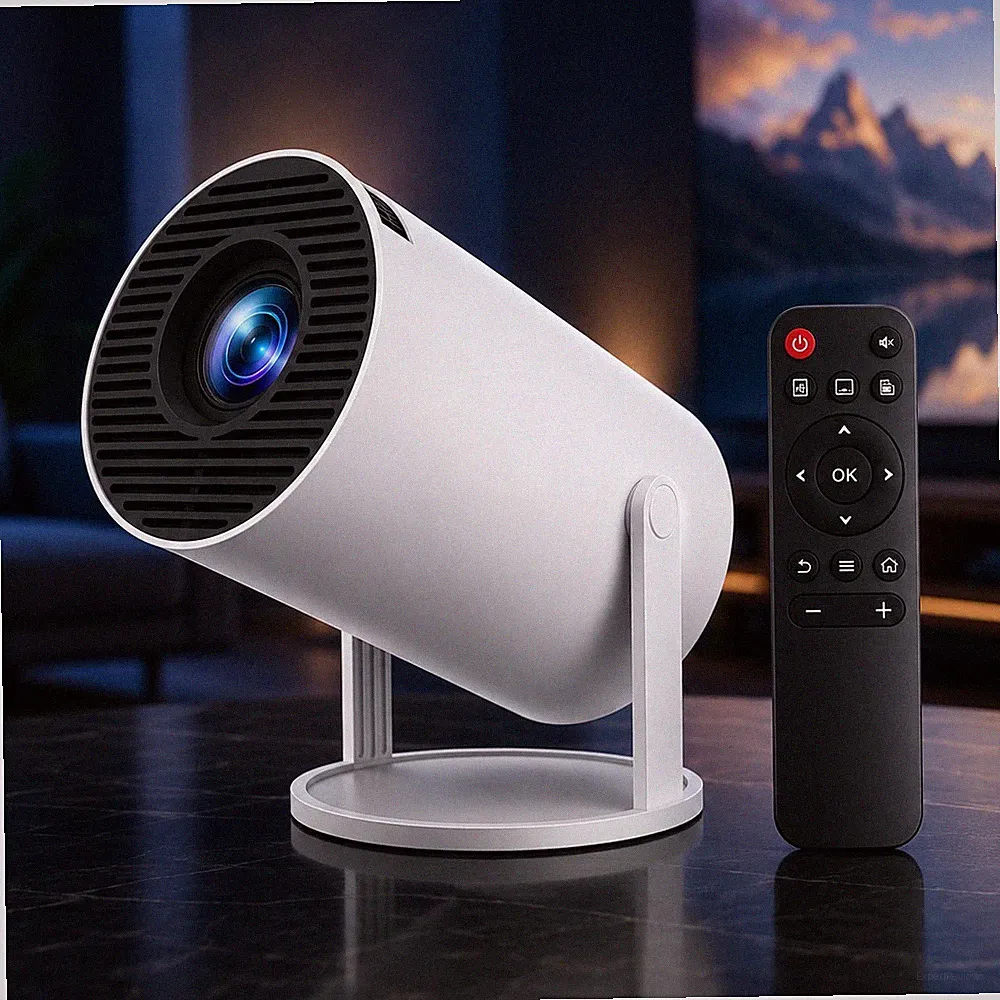 Magcubic HY300 Pro+ Mini Beamer 4K Android 14 WiFi 6 Bluetooth Projektor Tragbar
