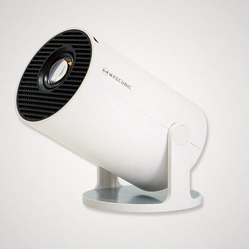 MAGCUBIC HY300 Pro Mini Beamer Portable Projector HD Android WiFi 130 Zoll