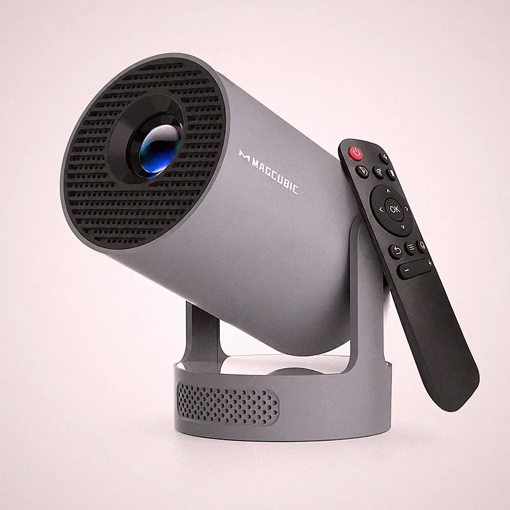 Magcubic HY300 Pro+ Tragbarer Smart Projektor Beamer 720p Android WiFi Bluetooth