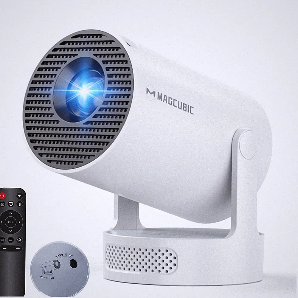 Magcubic HY300pro+ 4K Smart Projector with Android 14 Portable Home Cinema