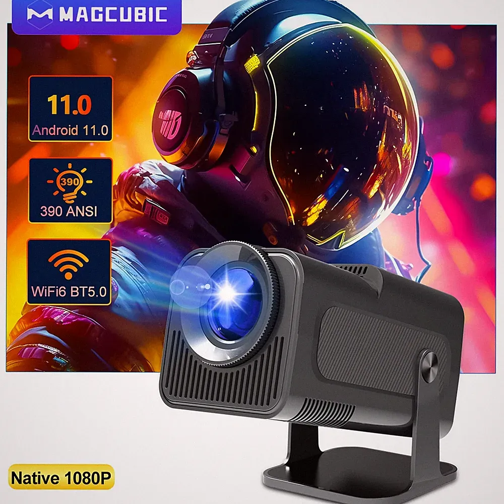 Magcubic HY320 Full HD Projektor - WIFI 6, Bluetooth 5.0 - Android 11