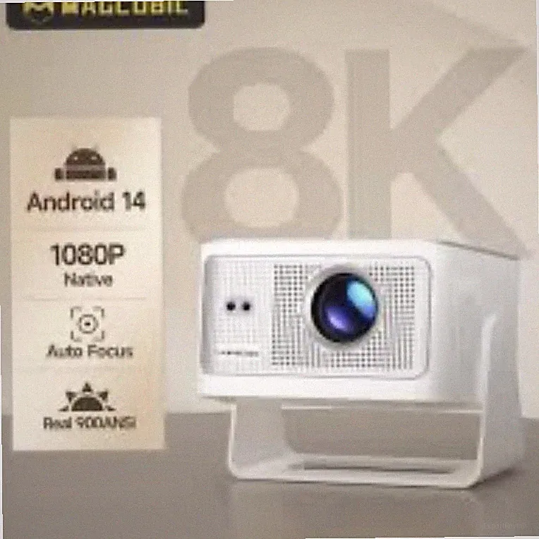 MAGCUBIC HY320 Heimkino-Beamer 1080P Android 14 WiFi 6 BT 5.4 Autofokus