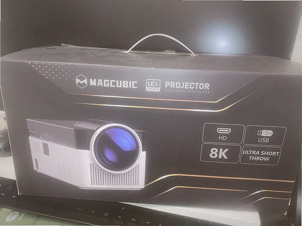 Magcubic HY450C Kurzdistanz Black⚫️Ultra Short Throw Beamer 1080P 8K 900ANSI