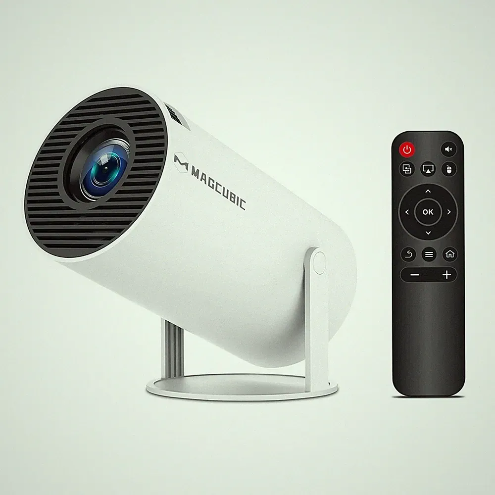 Magcubic Mini Beamer 4K FHD 1080P Unterstützt, Smart Projektor Android 14
