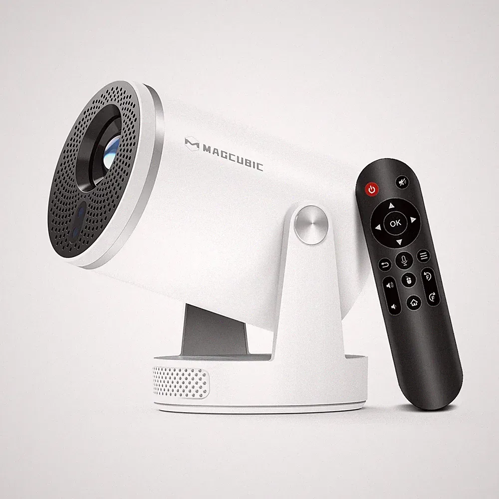Magcubic Mini Beamer 4K HY320pro,Native 1080p 400 ANSI