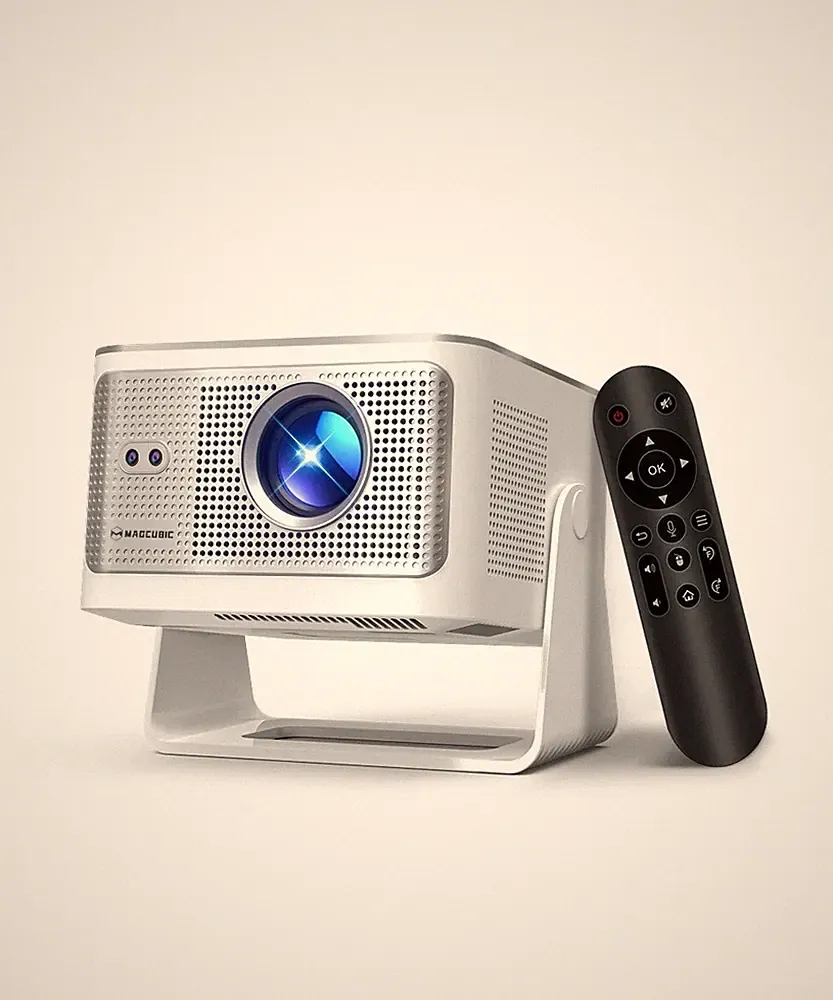 Magcubic Mini Beamer 4K Unterstützt – Android 14 Smart Projektor HY350MAX