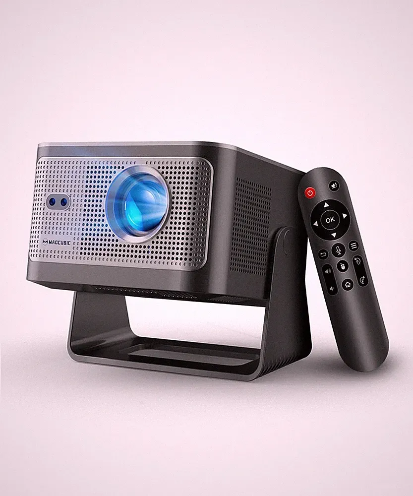 Magcubic Mini Beamer HY350Max Tragbarer Projektor 1080P 600 ANSI Lumen Schwarz
