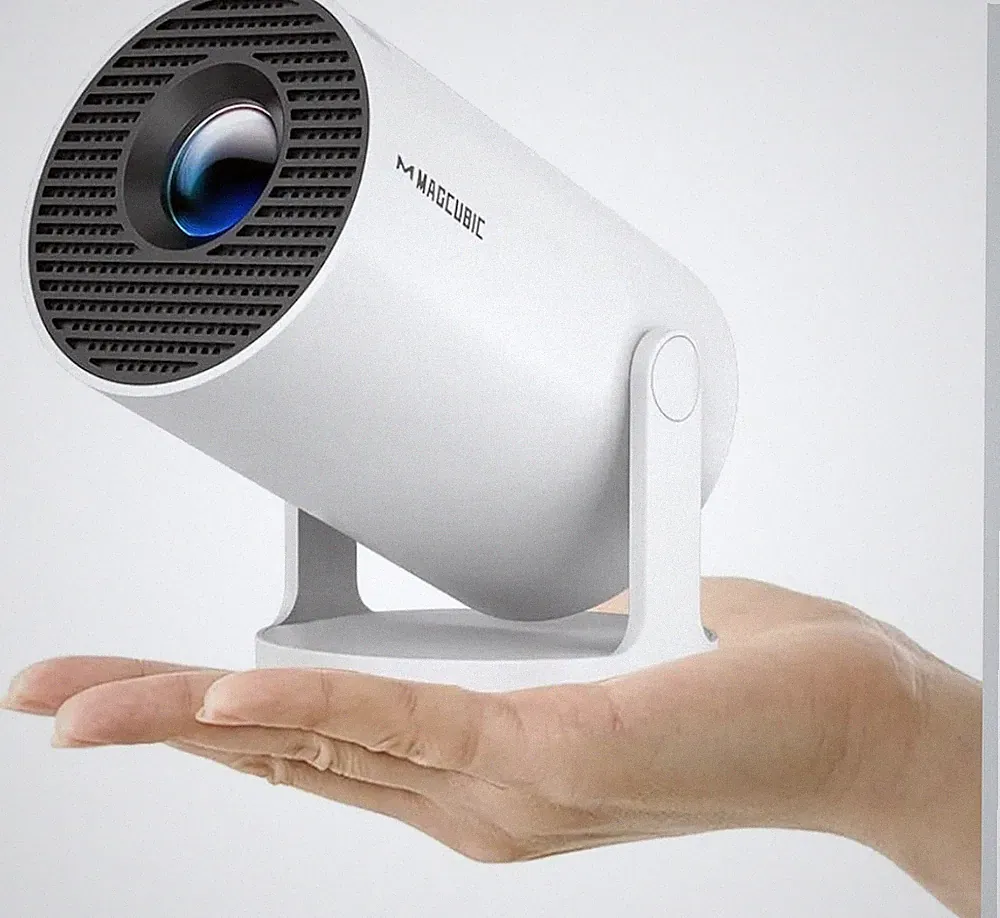 Magcubic Pro 4K Android 11 HY300 Pro Wifi6 BT5.0 Tragbarer Projektor Outdoor