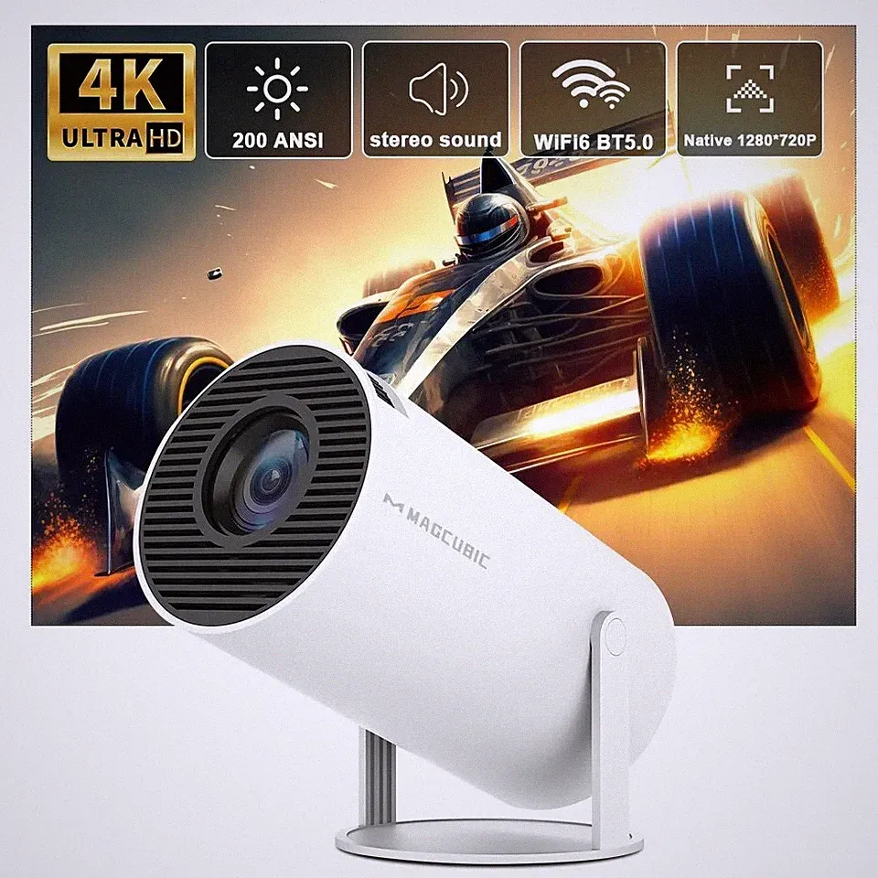 Magcubic-Projektor HY300 Pro 4K Android 11 Dual Wifi6 1080P