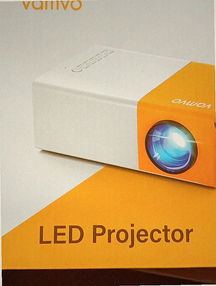 Mini Beamer 1080P, Heimkino, Mini Projector, HDMI, 1xbenutzt