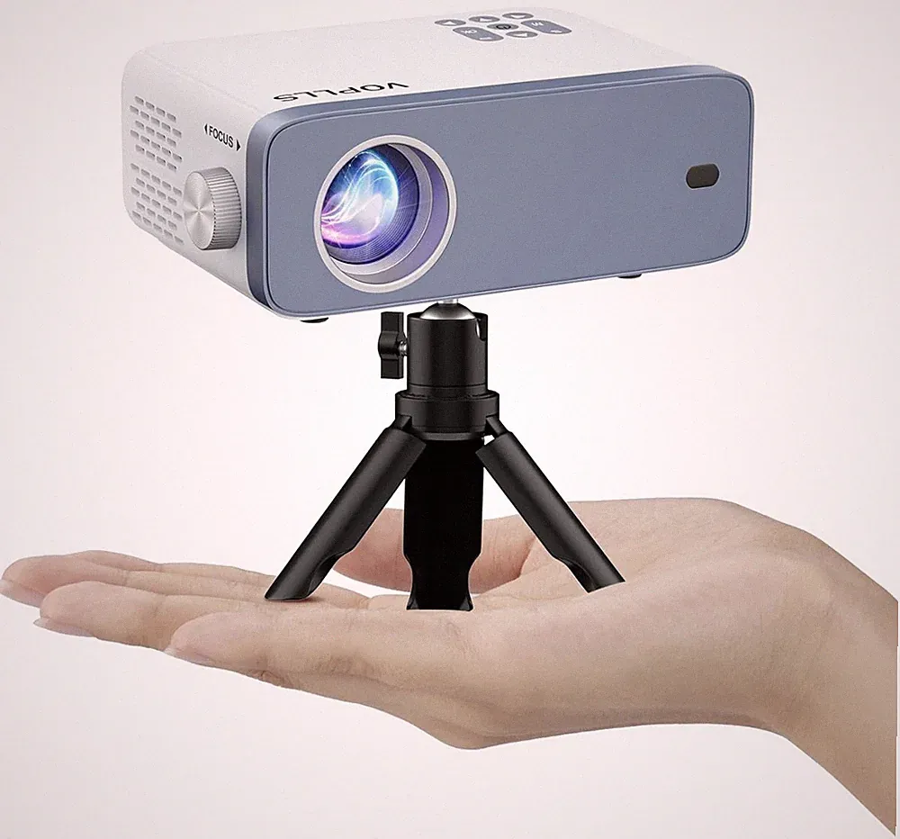 Mini Beamer 12000L Full HD 1080P Unterstützt Tragbar Video Projektor USB NEU OVP