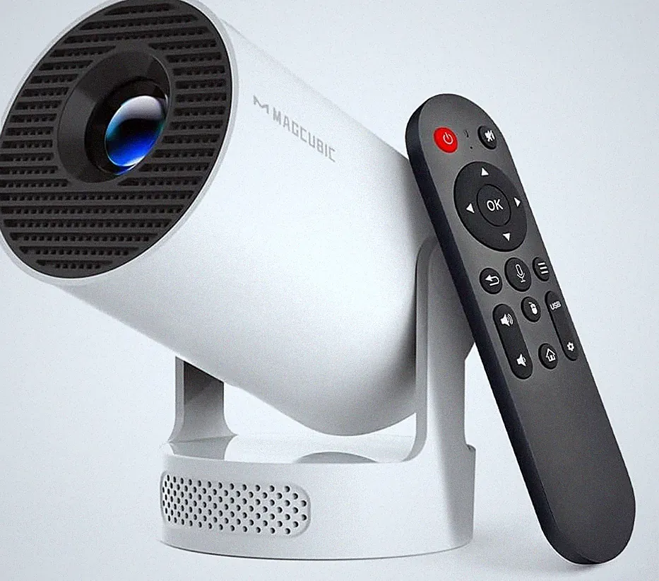 Mini Beamer 4K FHD 1080P Smart Projektor WiFi6 BT5.4
