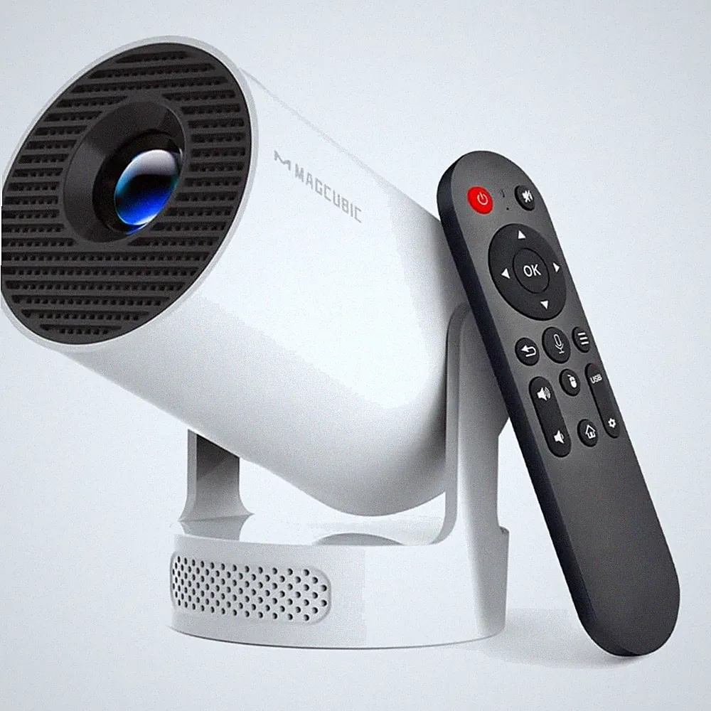 Mini Beamer 4K FHD Heimkino Smart Android WiFi BT Projektor Tragbar