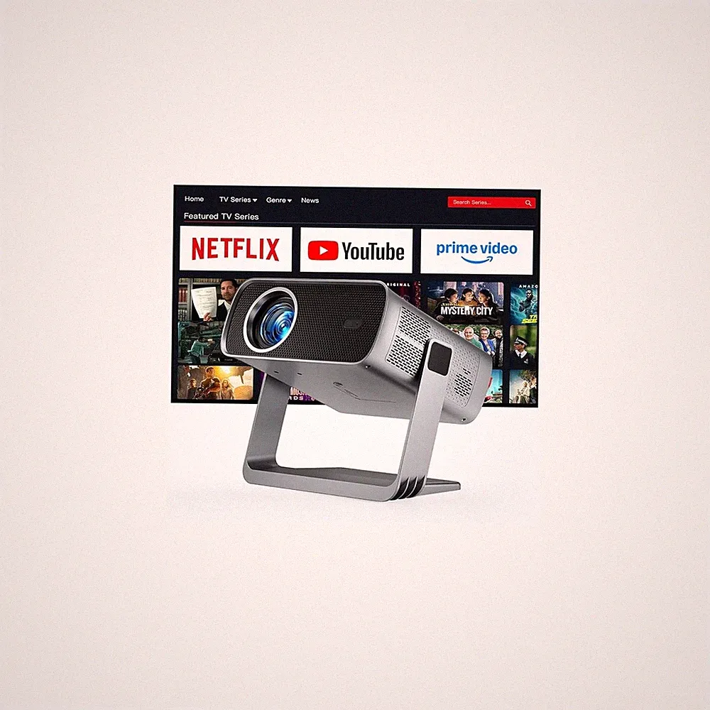 Mini Beamer 4K Kompatibel Netflix Dolby Audio XuanPad 3500 ANSI TOF