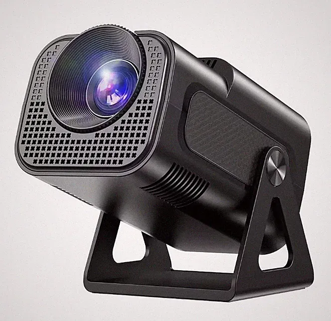 Mini Beamer 4K WLAN Bluetooth Heimkino Projektor Handy kompatibel
