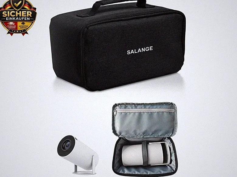 Mini Beamer Tasche für HY300 HY320,Reisetasche mit Reißverschluss und S