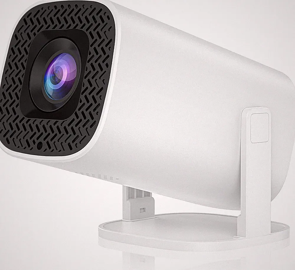 Mini Beamer Tragbar, Smart Projektoren WIFI 6 und Bluetooth, 1080P Projektor
