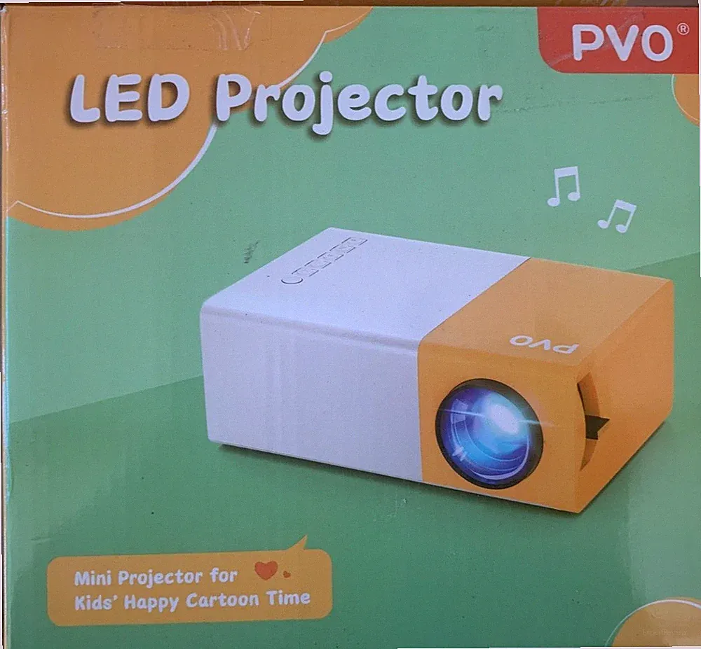 Mini Beamer, Vamvo YG300 Pro-Mini-Projektor, Tragbarer Filmprojektor 1080P Unter