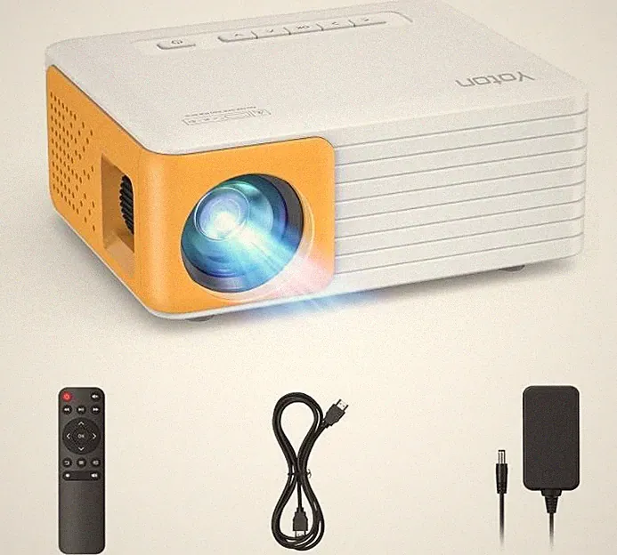 Mini Beamer, YOTON Y3 Projektor Full HD 1080P Unterstützt, Video projektor