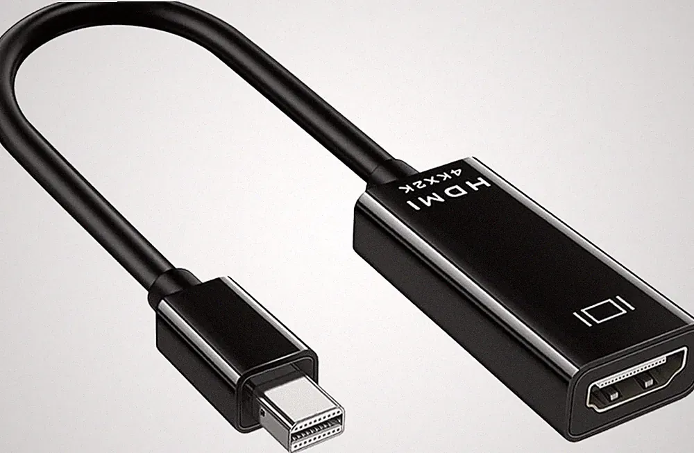 Mini DP zu HDMI-Adapter: 4K/1080p, 60Hz für TV, Projektor, PC, Apple MacBook NEU