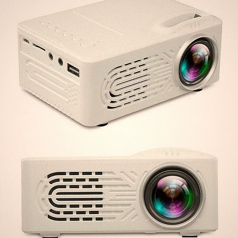 Mini LED Projektor RD 814 HD Multi-Schnittstelle USB AV TF Haus Medienplayer