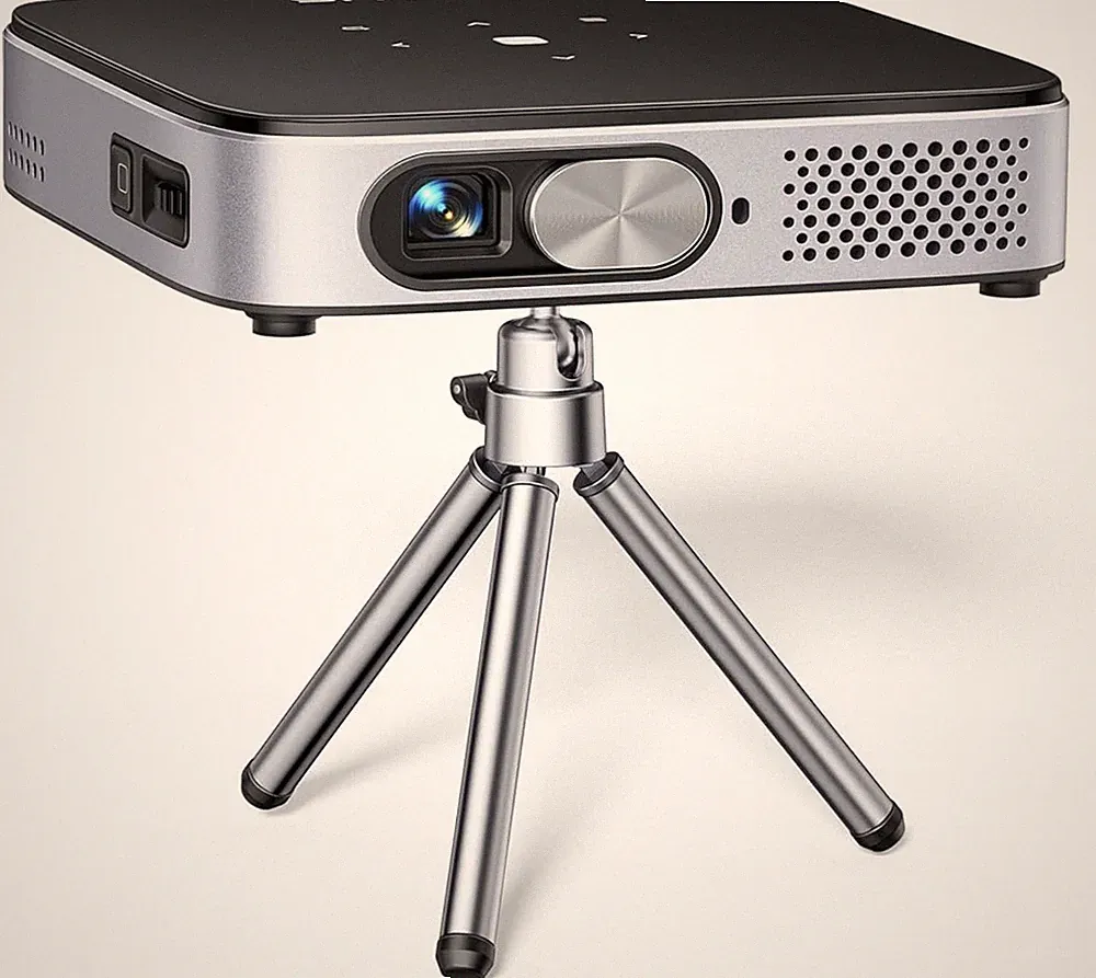 Mini Projector, Android 11.0 550ANSI WiMiUS Q3 Ultra Short Throw DLP Battery FHD