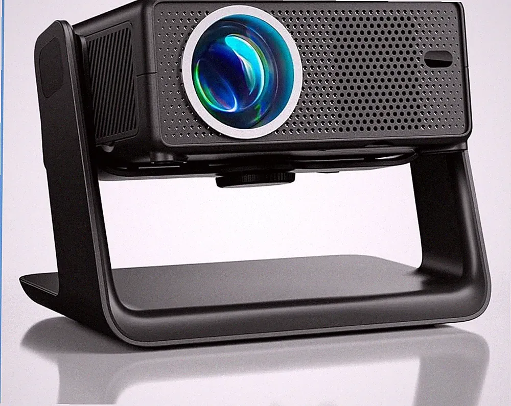 Mini projektor 4K Smart Beamer WLAN 6 & Bluetooth Native 1080P Viele 28000 Lumen