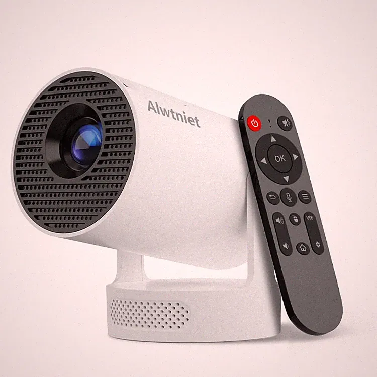 Mini Projektor 4K Wi-Fi 6 Bluetooth 5.4 5W Lautsprecher
