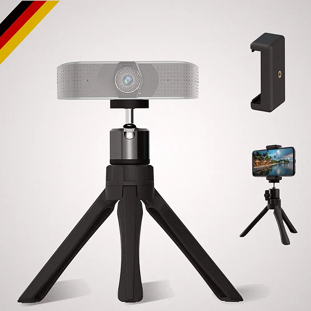 Mini Projektor Stativ aus ABS & Metall verstellbar rutschfest für Präsentationen