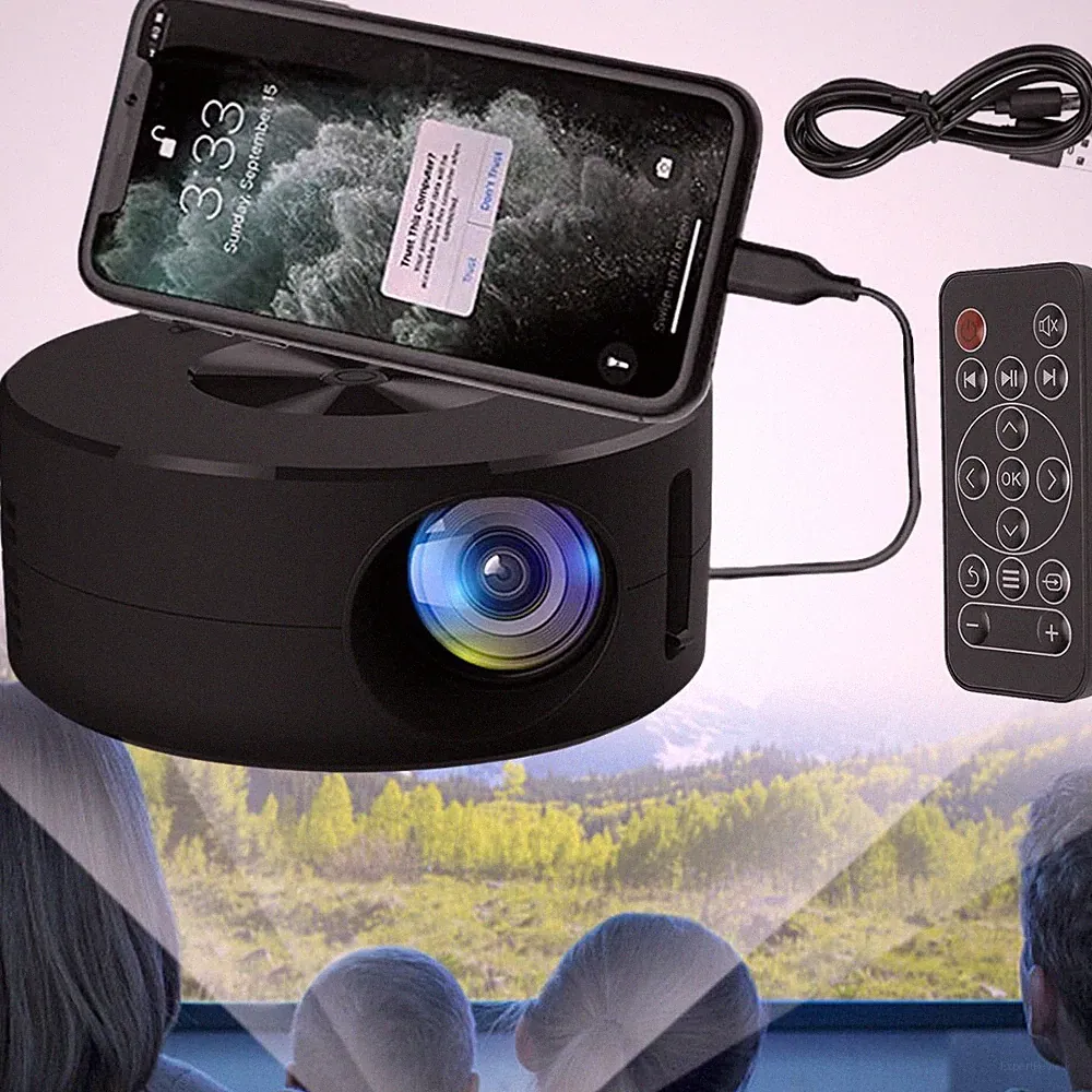 Mini Projektor Videoprojektor Heimprojektor Smartphone Heimkino Filmprojektor DE