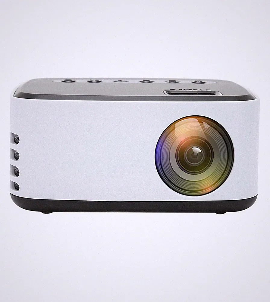 Mini WLAN Projektor 1080P Support Heimkino HDMI USB LED Tragbar Beamer