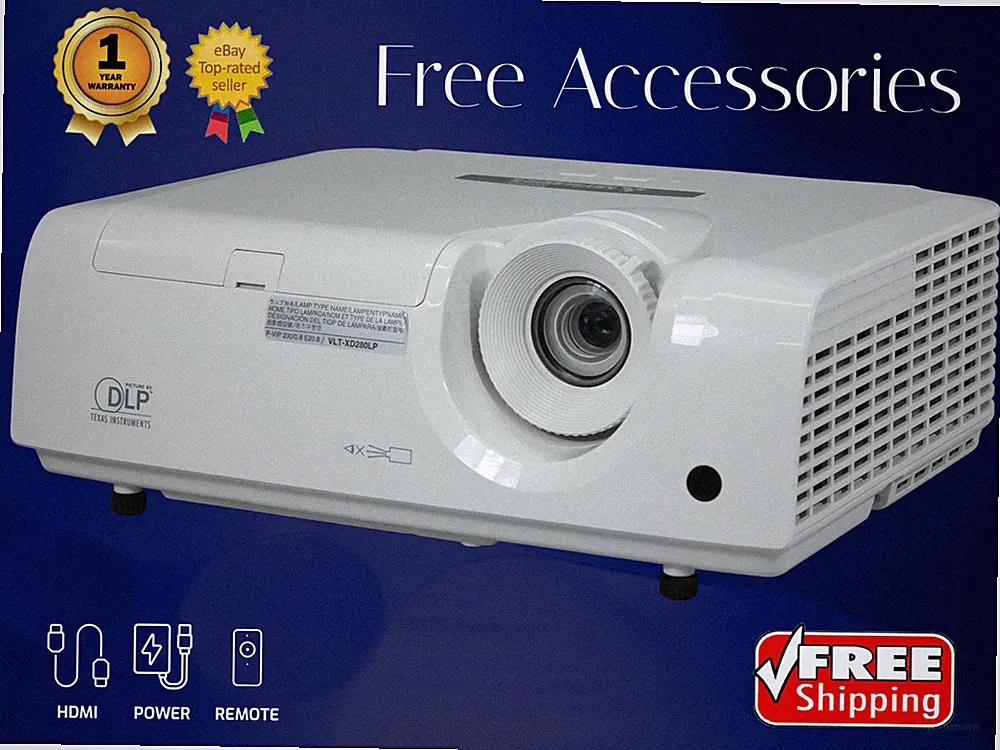 2000 bis 2999 ANSI Lumen DLP-Beamer